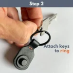Everki Quick Release Keychain w/ FIDLOCK-EKF550