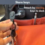 Everki Quick Release Keychain w/ FIDLOCK-EKF550