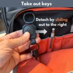 Everki Quick Release Keychain w/ FIDLOCK-EKF550