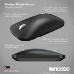 Incase Designed By Microsoft Modern Mobile Mouse Black-KTF-00005