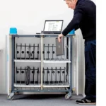 Lapcabby 20 Vertical Mobile AC Charging Trolley-LAP20VAUS