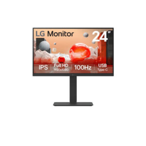 LG 24” Full HD Ergonomic IPS Business Monitor-24BA650-B…
