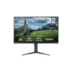 LG 32” UltraGear QHD Nano IPS Panel-32GS85Q-B.AAU…