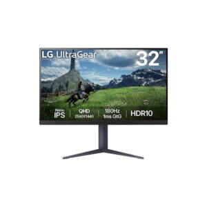 LG 32” UltraGear QHD Nano IPS Panel-32GS85Q-B.AAU…