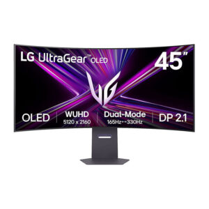 LG 45” OLED Curved Ultrawide Gaming Monitor-45GX950A-B.AAU…