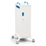 Lapcabby Lyte Single Door 30 Mobile USB Charging Cabinet-LYT30SDTABUSBCMBBL