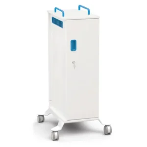 Lapcabby Lyte Single Door 30 Mobile USB Charging Cabinet-LYT30SDTABUSBCMBBL
