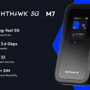 Nighthawk 5G M7 Mobile WiFi Hotspot Router with eSIM-MH7150-100APS