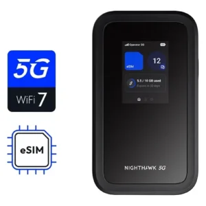 Nighthawk 5G M7 Mobile WiFi Hotspot Router with eSIM-MH7150-100APS