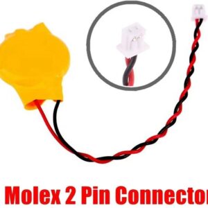 Internal CMOS Battery CR2032 Molex 2 pin-NBCMOSBAT…