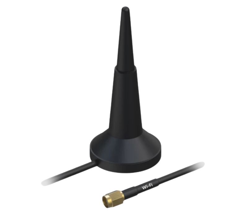 Teltonika Wi-Fi Dual Band Magnetic SMA Antenna-PR1KRD30…