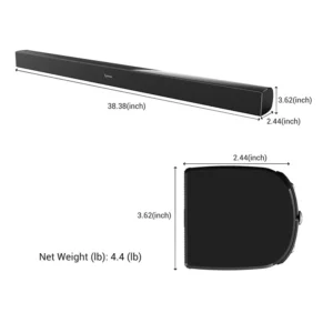 Sylvox Wireless Waterproof Outdoor SoundBar-OTA1ELFS2