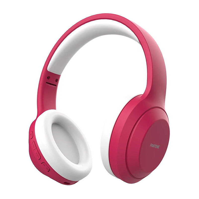 Pantone Wireless Over Ear Headphone Red-PT-WH011R…