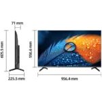 Chiq 43" 4K UHD Smart Google TV- U43QM10
