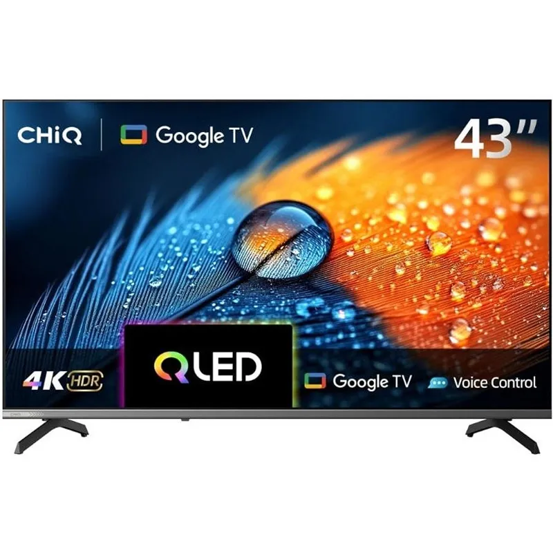 Chiq 43" 4K UHD Smart Google TV- U43QM10