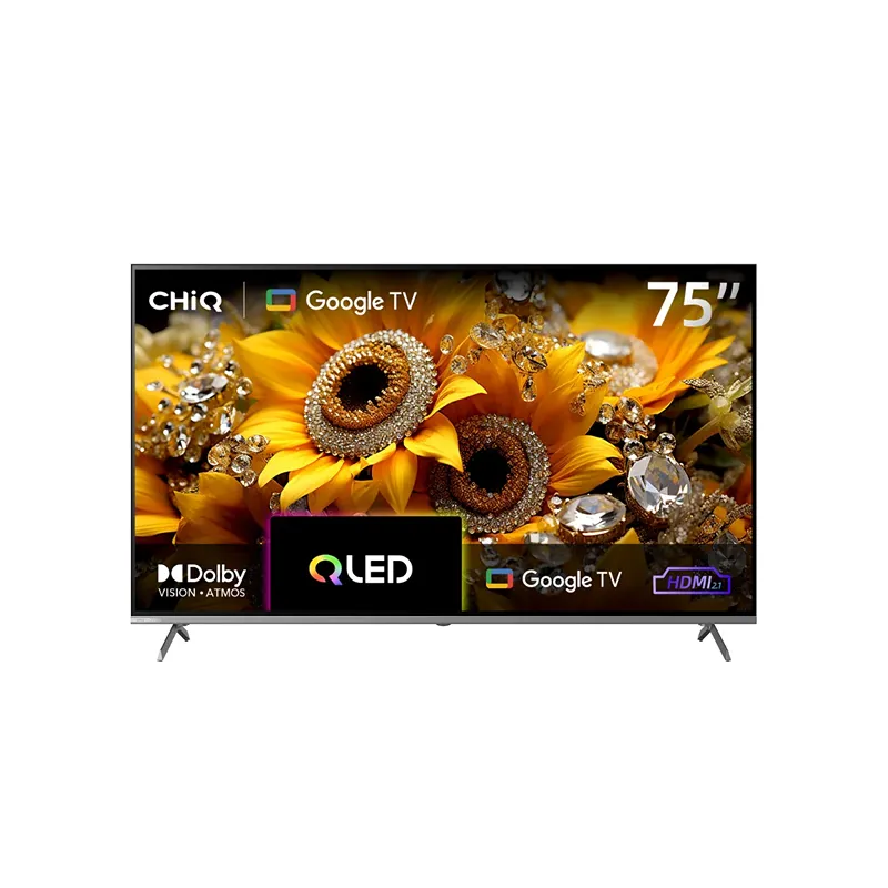U75QM10 Chiq 75" 4K UHD Smart Google TV- U75QM10