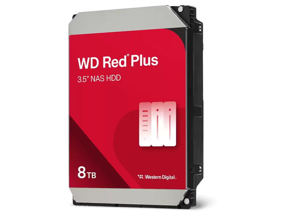Western Digital WD 8TB 3.5? SATA 6Gb/s Red Plus HDD-WD80EFPX…